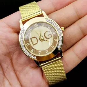 2023 Hot Sale European Fashion Watch Women Luxury Brand DQG Quartz Watch Reloj Mujer Casual Stainless Steel Ladies Clock