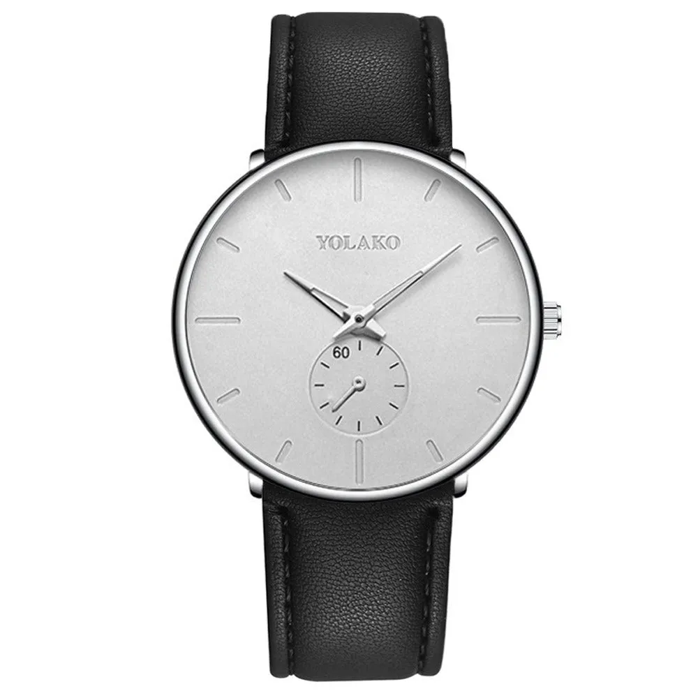 2023 Mens Fashion Minimalist Watches Men Business Casual Quartz Watch Simple Male Stainless Steel Mesh Band Clock reloj hombre