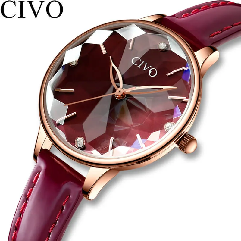 8065C | Quartz Women Watch | Leather Band