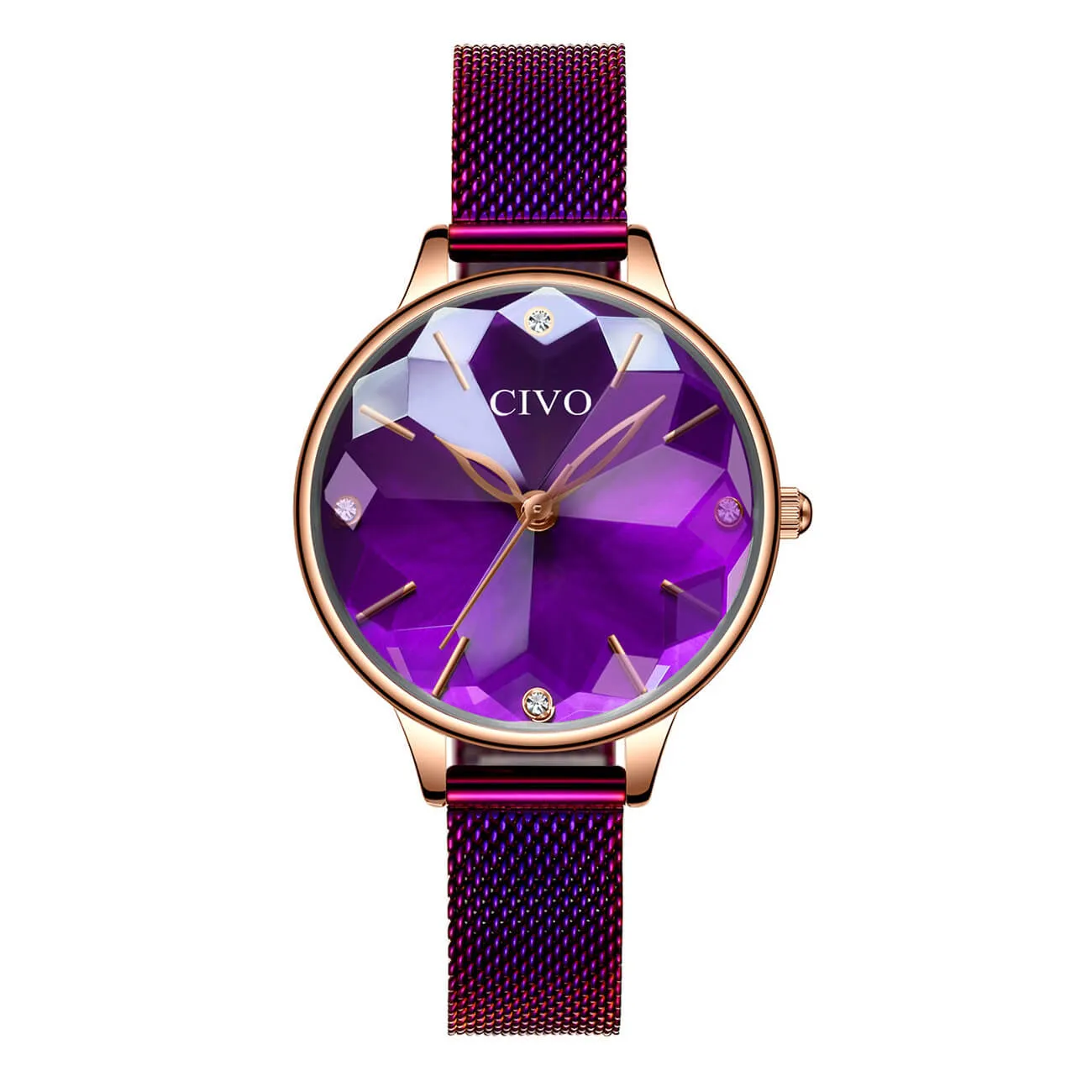 8065C | Quartz Women Watch | Leather Band