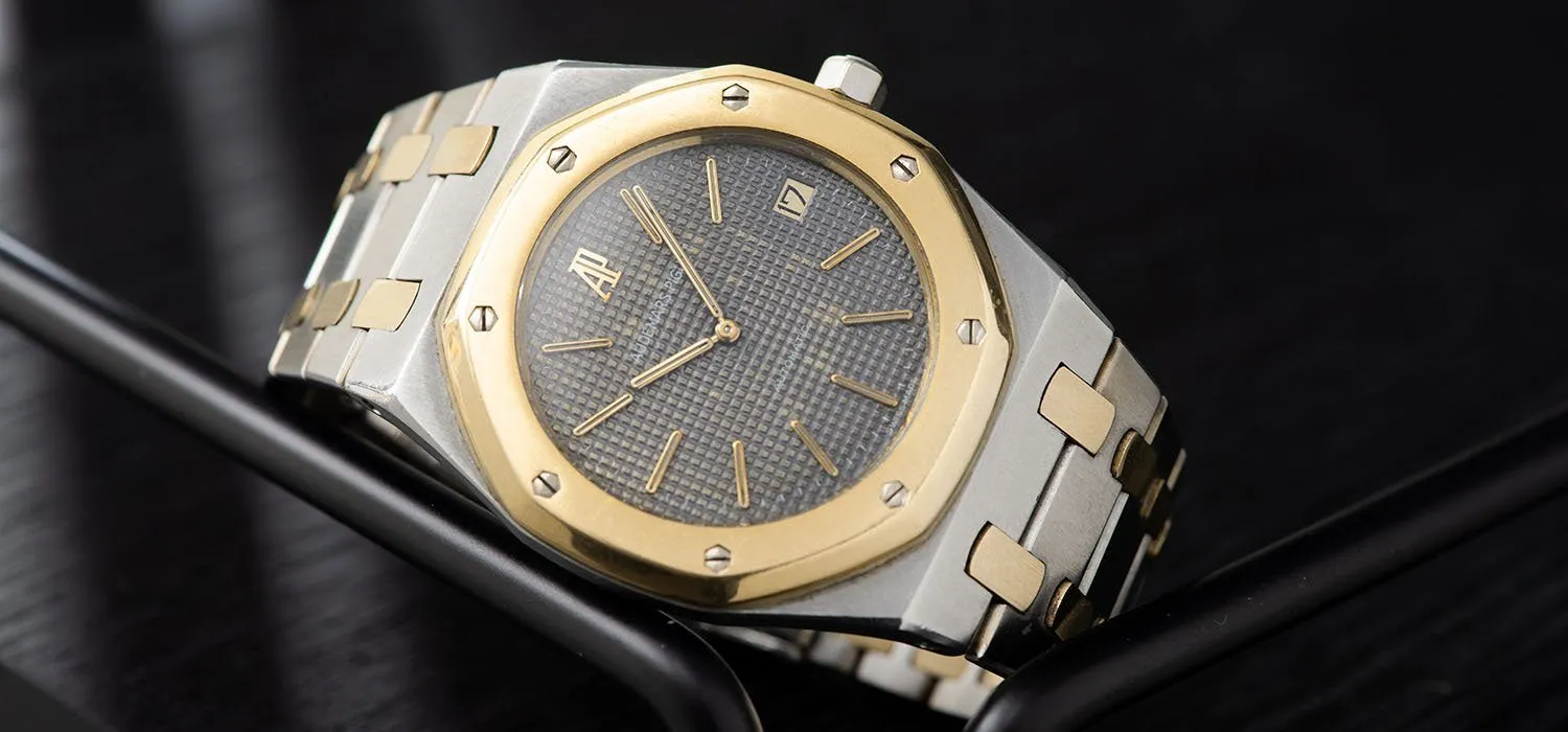 Audemars Piguet Jumbo Royal Oak Steel and  Gold Ref. 5402SA