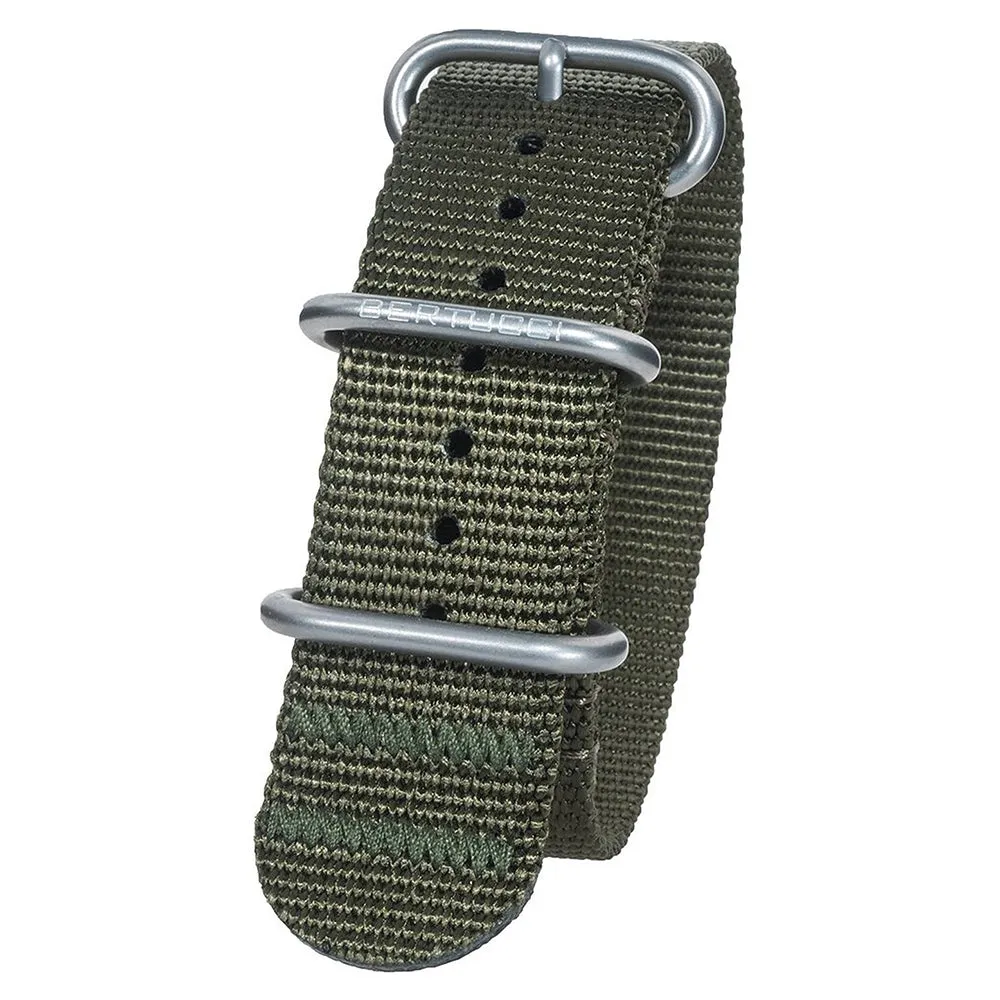 Bertucci DX3 Unisex Defender Nylon Olive Watch Band - B-123