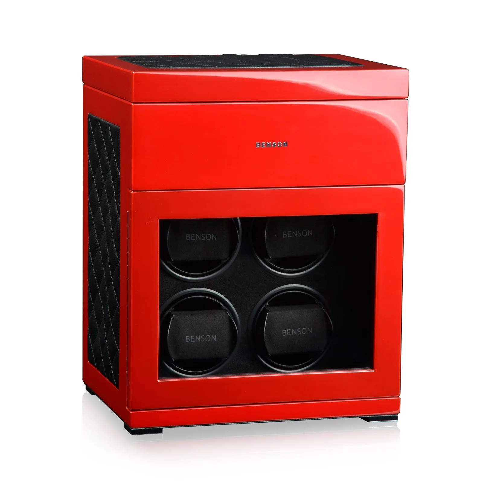 BSN Watch Winder Black Series 4.16 LE Red/black leather