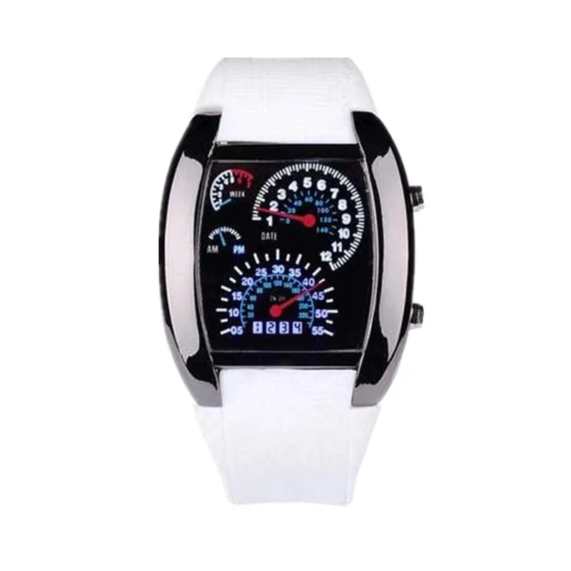 Casual Simple Style Solid Color Electronic Men's Watches