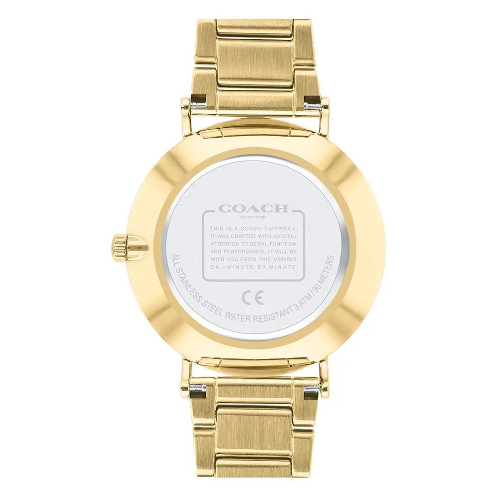 Coach Perry Gold Steel Women's Watch 14503345