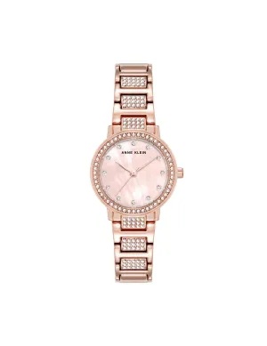 Crystal Embellished Bracelet Watch