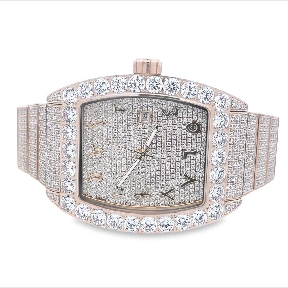 Custom Emperor VVS Moissanite Iced Out Watch