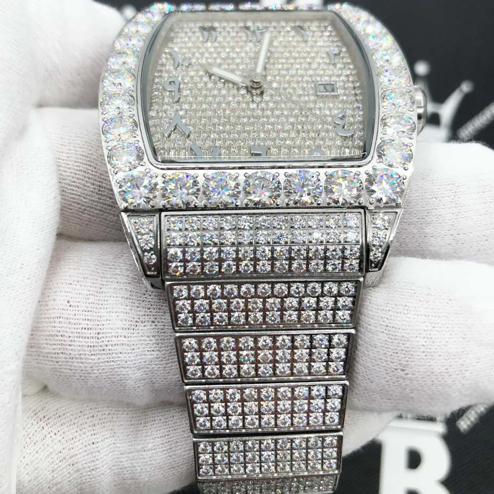 Custom Emperor VVS Moissanite Iced Out Watch