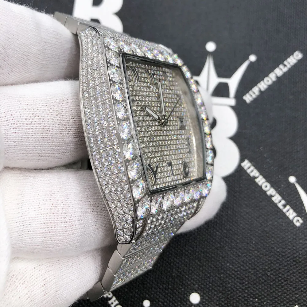 Custom Emperor VVS Moissanite Iced Out Watch