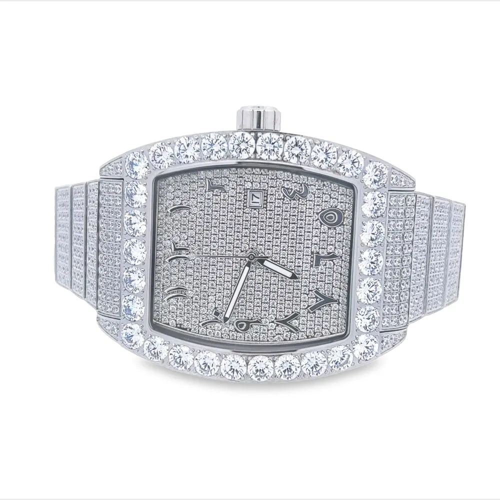 Custom Emperor VVS Moissanite Iced Out Watch