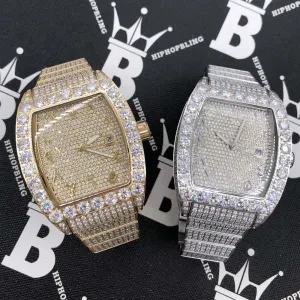 Custom Emperor VVS Moissanite Iced Out Watch