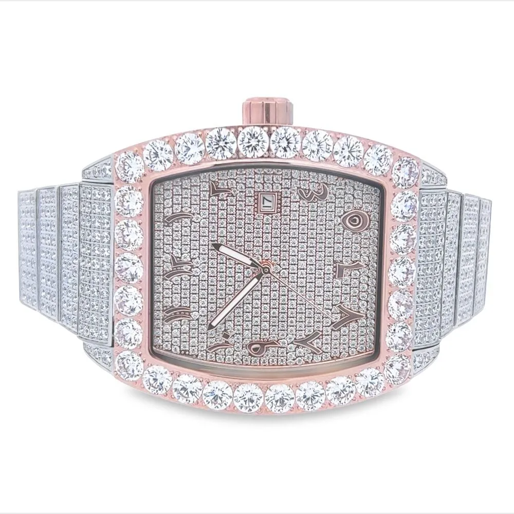 Custom Emperor VVS Moissanite Iced Out Watch