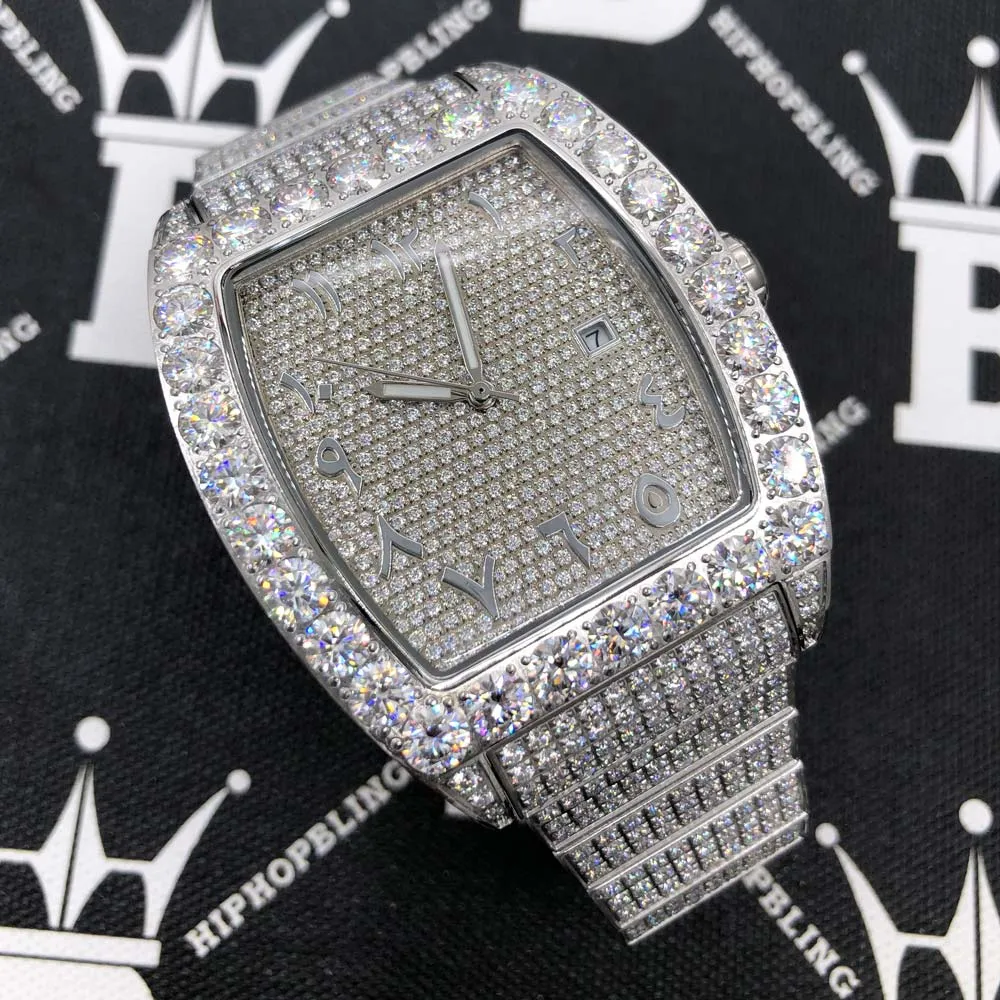 Custom Emperor VVS Moissanite Iced Out Watch