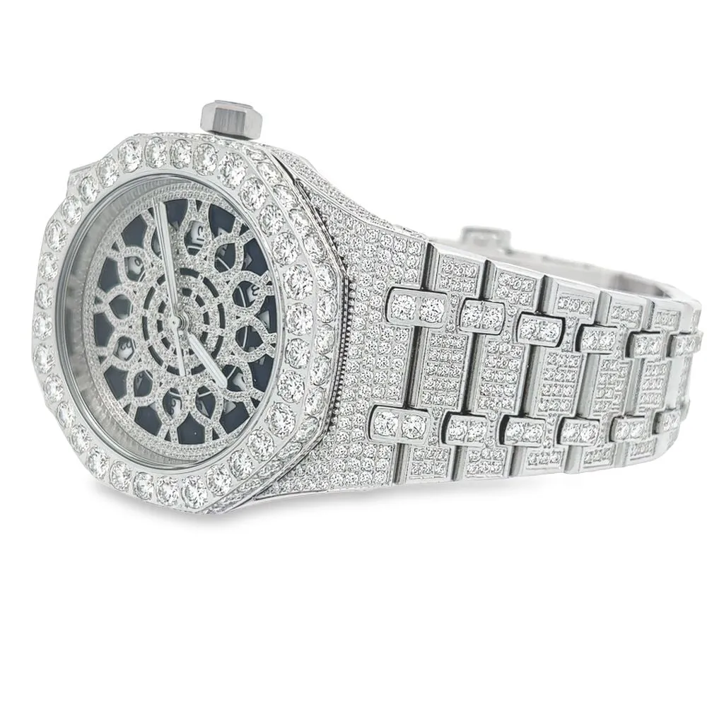 Custom Moissanite VVS Iced Out Watch