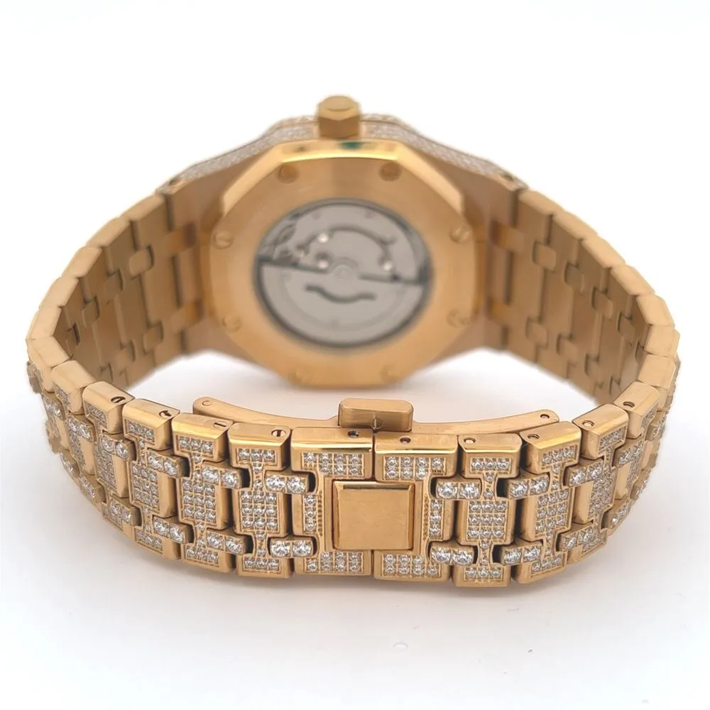 Custom Moissanite VVS Iced Out Watch