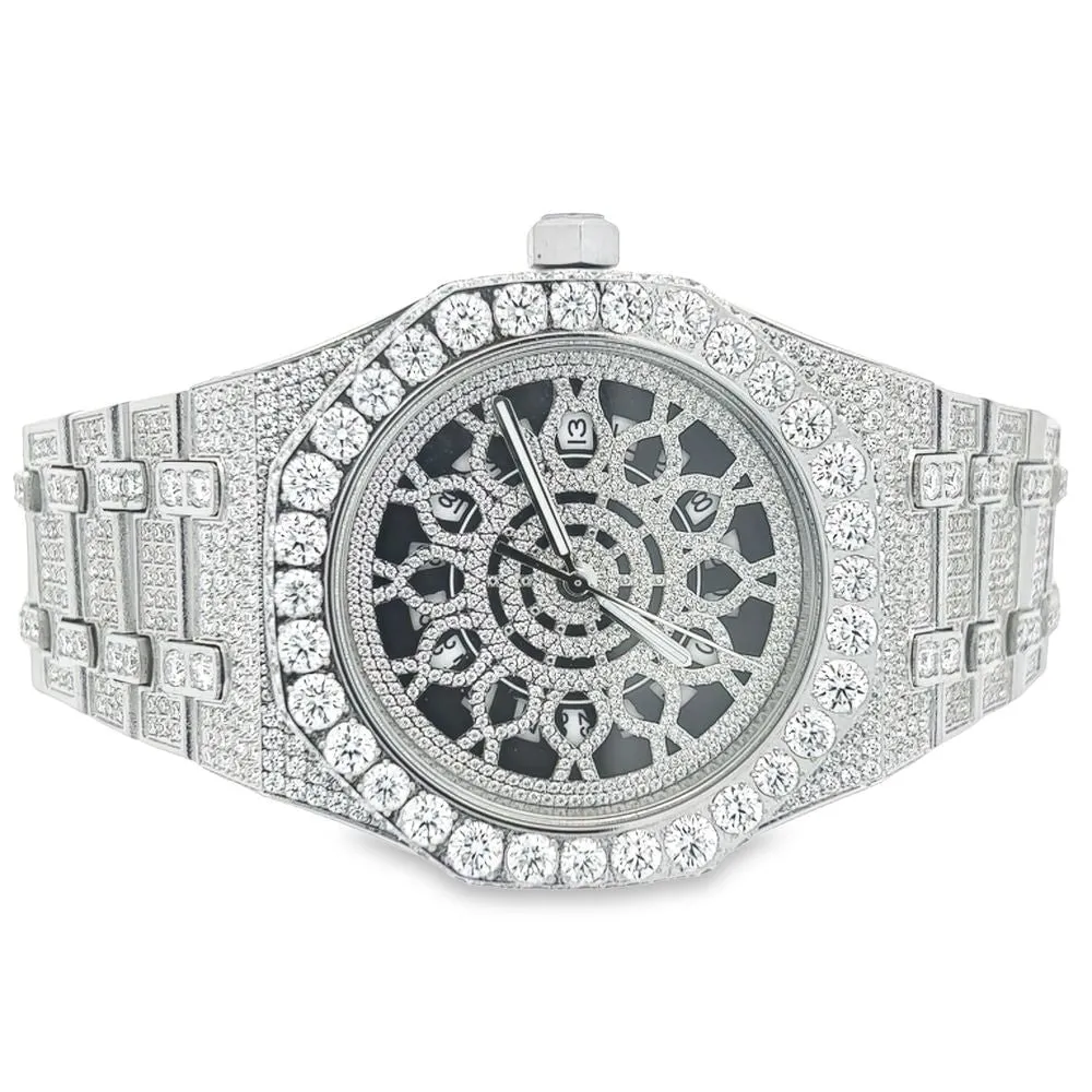 Custom Moissanite VVS Iced Out Watch