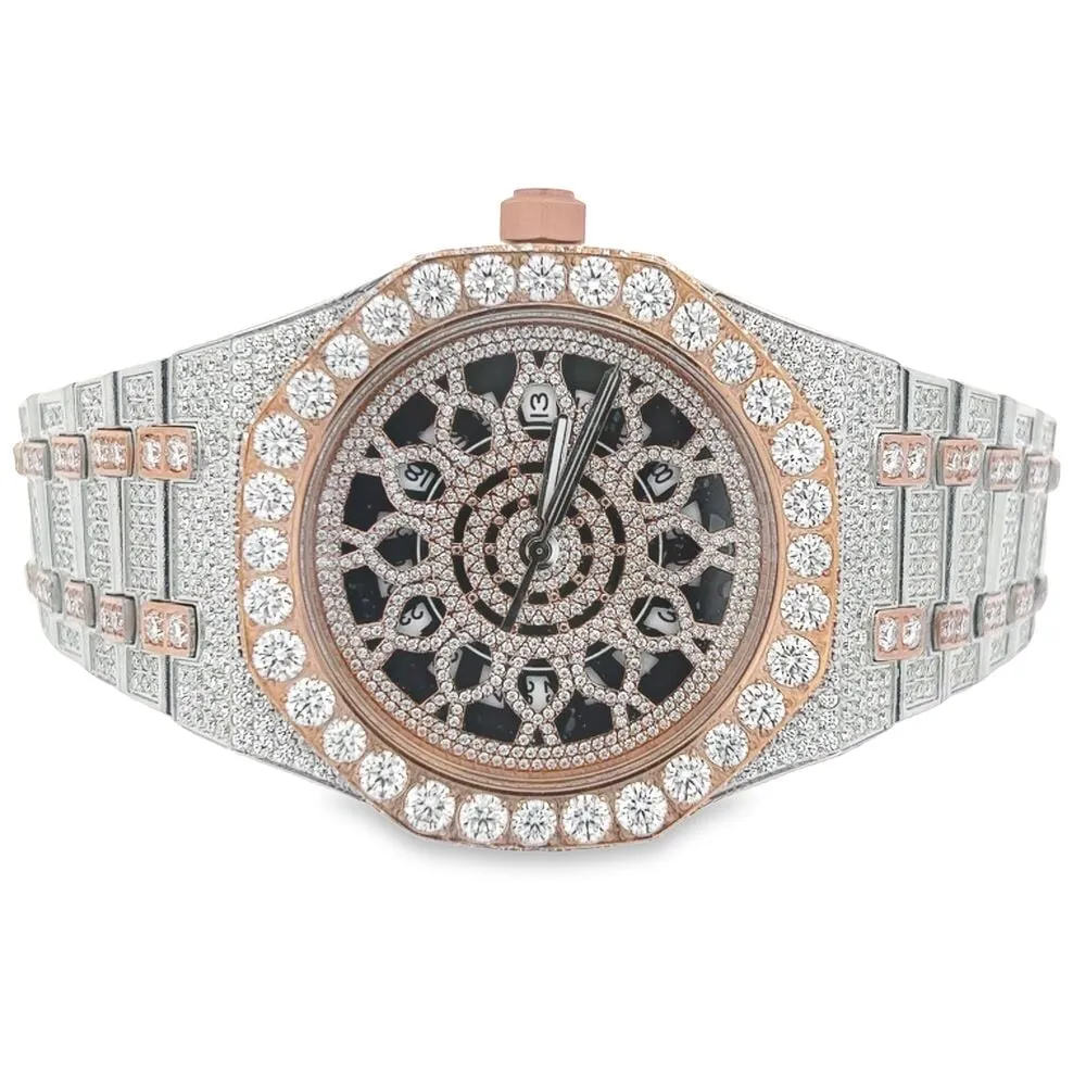 Custom Moissanite VVS Iced Out Watch