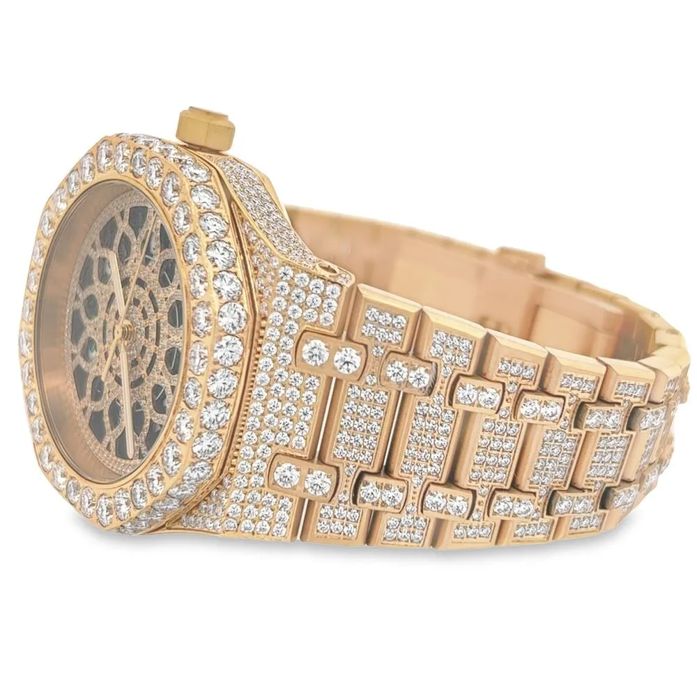 Custom Moissanite VVS Iced Out Watch