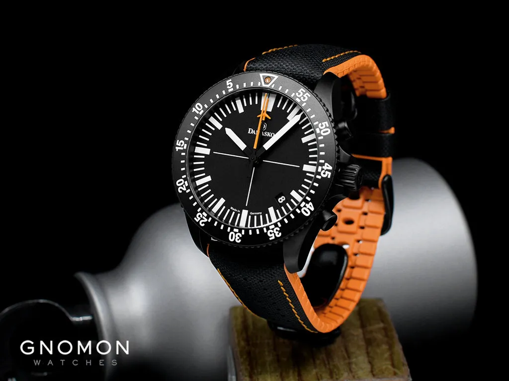 DC82 Orange Black  - Central Minutes Chrono