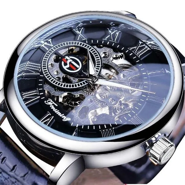 Designer Hollow Skeleton Mechanical Watches