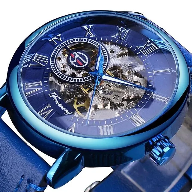 Designer Hollow Skeleton Mechanical Watches