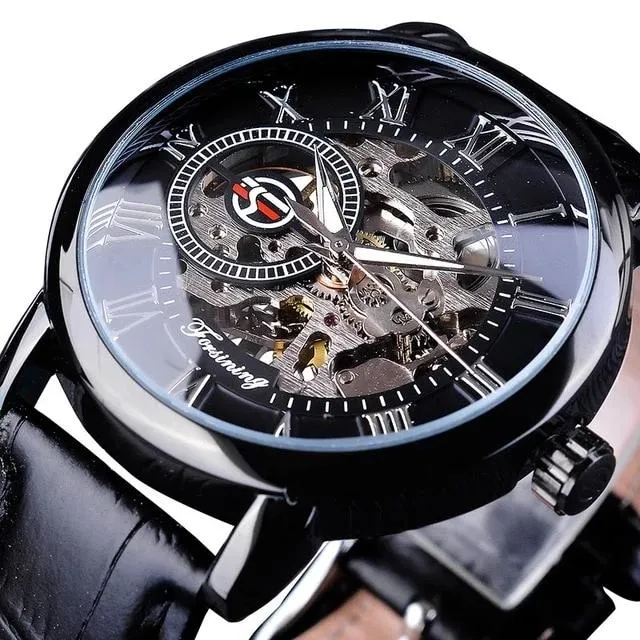 Designer Hollow Skeleton Mechanical Watches