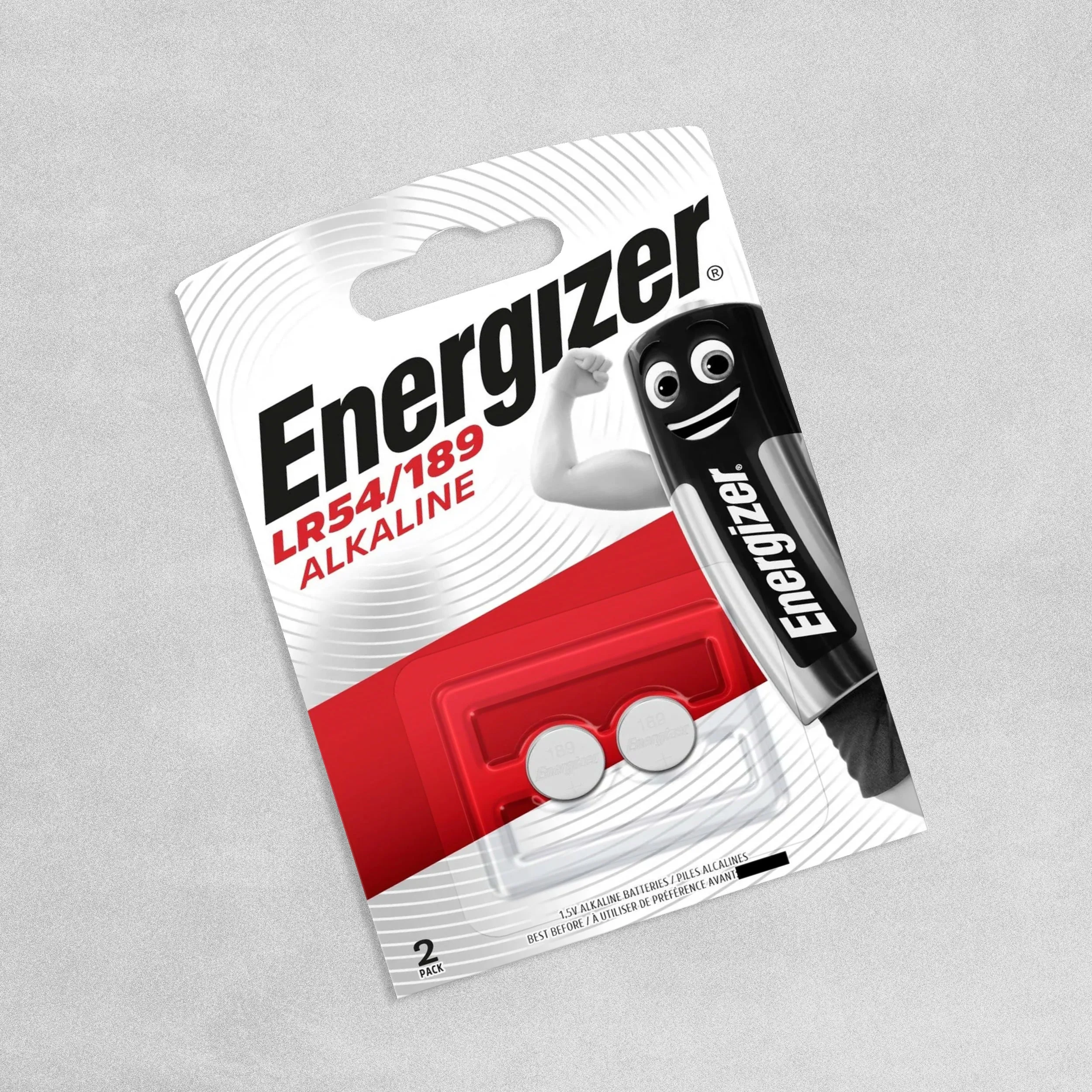 Energizer Alkaline LR54/189 Coin Cell Batteries - 2pcs