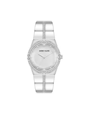 Faceted Crystal Bezel Watch