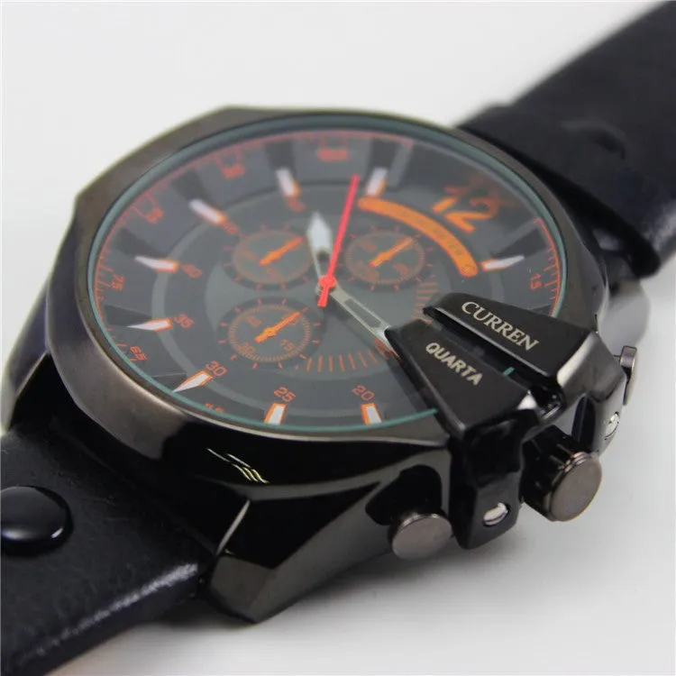 Fashion Watches Super Man Luxury Brand CURREN Watches Men's Watch Retro Quartz Relogio Masculion For Gift