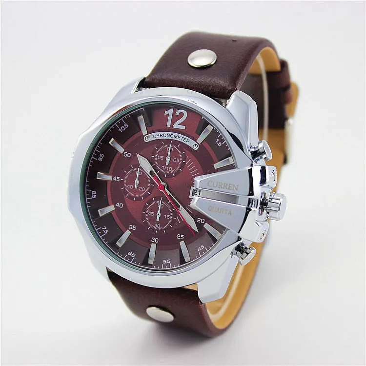 Fashion Watches Super Man Luxury Brand CURREN Watches Men's Watch Retro Quartz Relogio Masculion For Gift