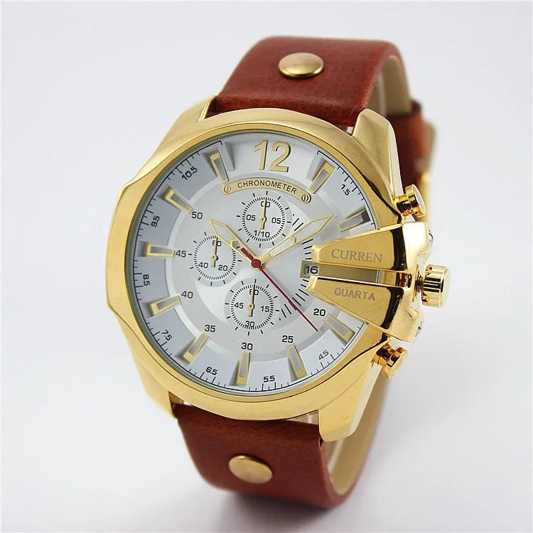 Fashion Watches Super Man Luxury Brand CURREN Watches Men's Watch Retro Quartz Relogio Masculion For Gift