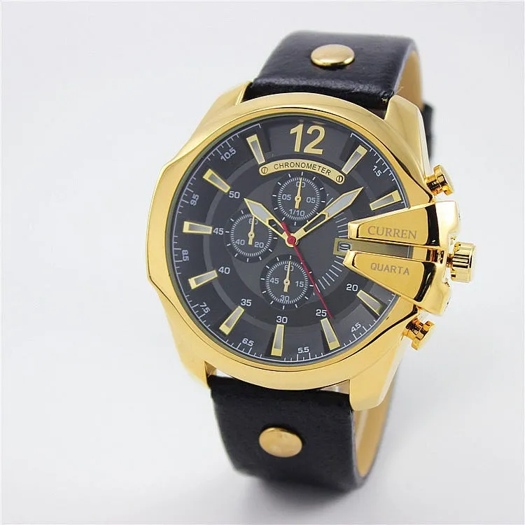 Fashion Watches Super Man Luxury Brand CURREN Watches Men's Watch Retro Quartz Relogio Masculion For Gift