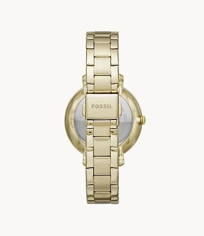 Fossil Jaqueline Gold Stainless Steel Women's Watch ES3667