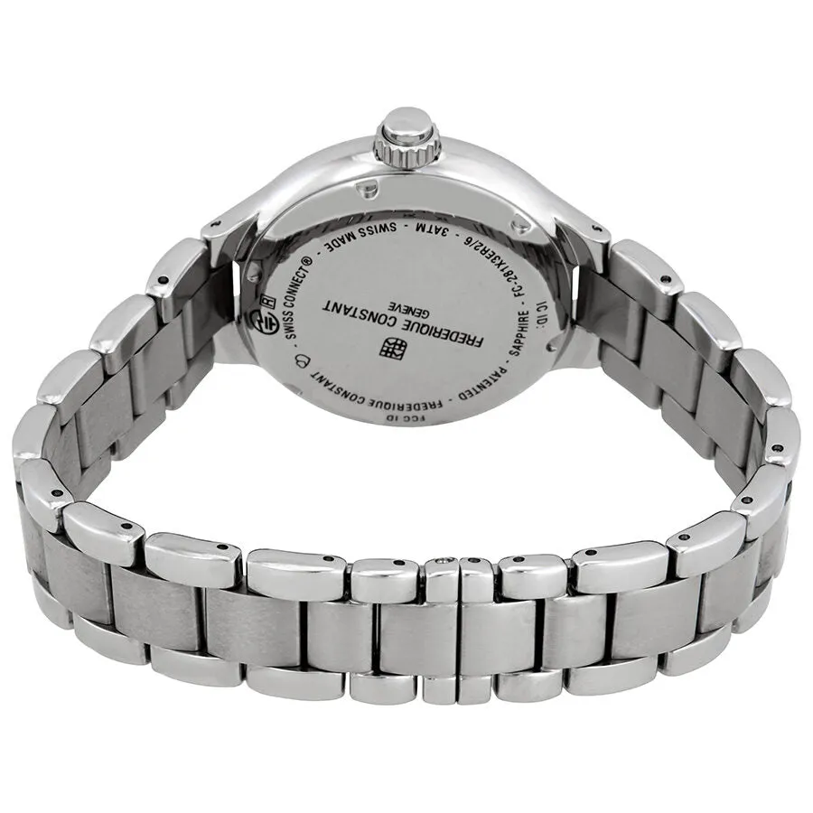 Frederique Constant Smarwatch Grey Mother of Pearl Ladies Watch FC-281GHD3ER6B