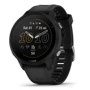 Garmin Forerunner 955 Black Tailored to Triathletes, Long-Lasting Battery GPS Running Smartwatch - 010-02638-10