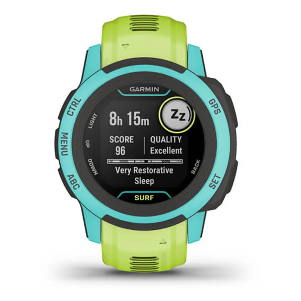 Garmin Instinct 2S - Surf Edition Unisex Waikiki Smaller-Sized Multi-GNSS Support Watch - 010-02563-12