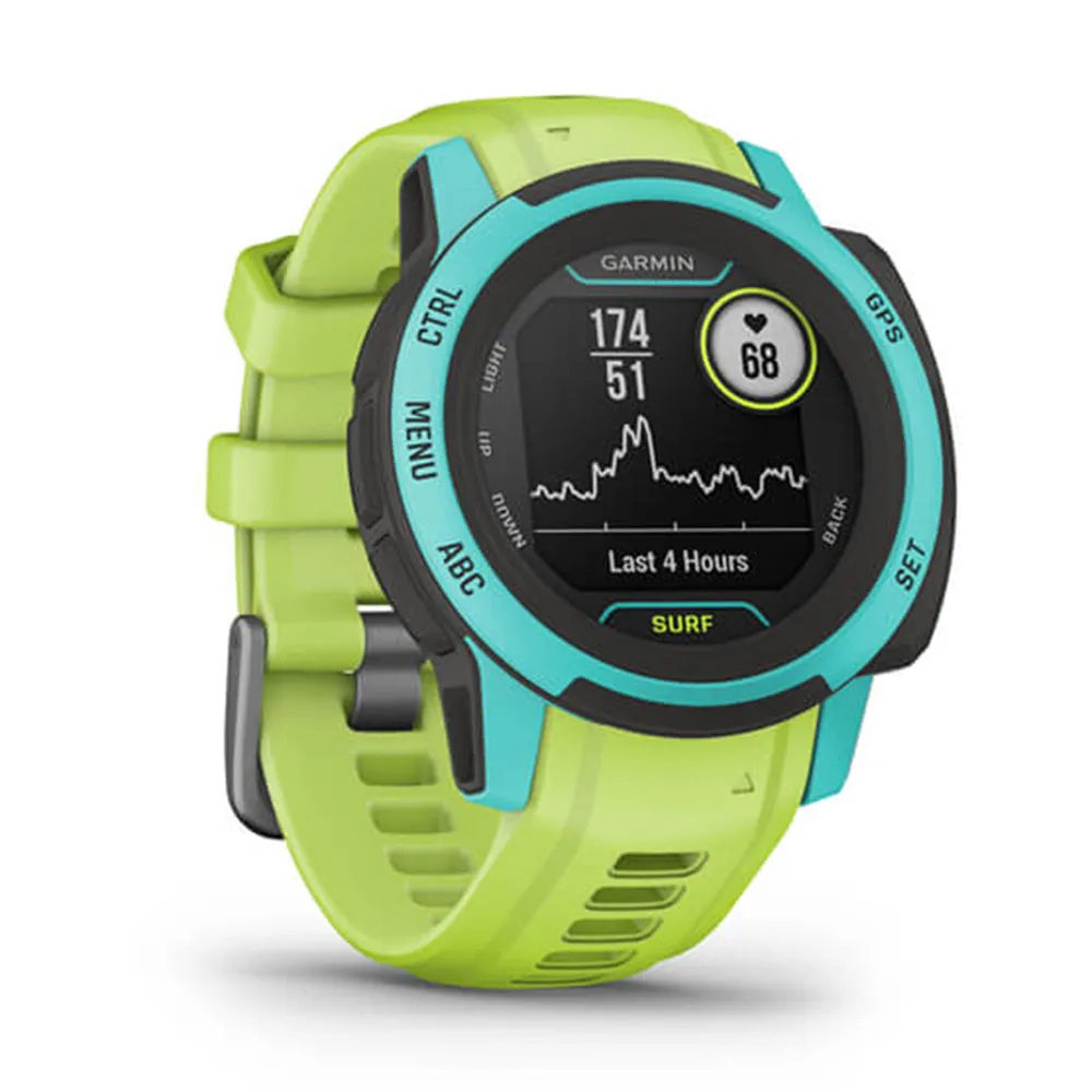 Garmin Instinct 2S - Surf Edition Unisex Waikiki Smaller-Sized Multi-GNSS Support Watch - 010-02563-12