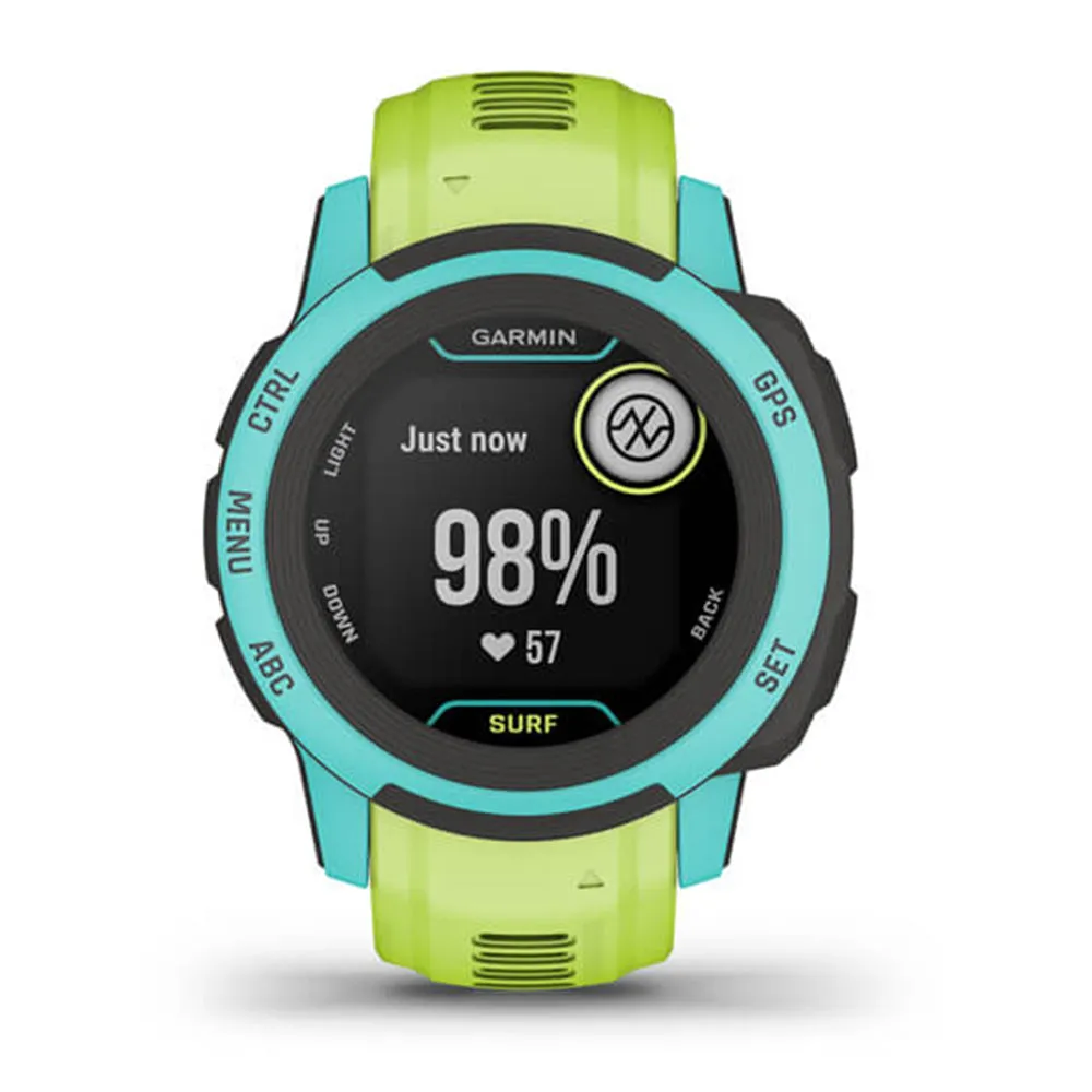 Garmin Instinct 2S - Surf Edition Unisex Waikiki Smaller-Sized Multi-GNSS Support Watch - 010-02563-12