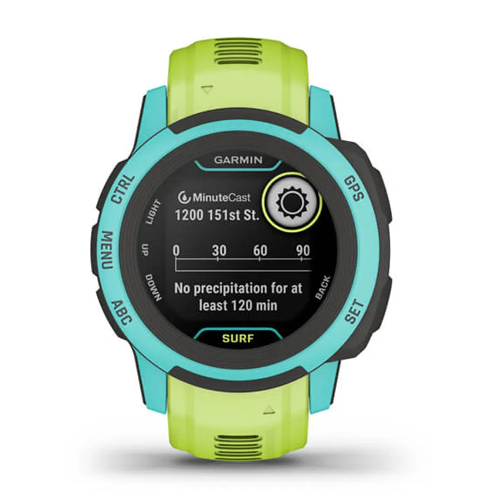 Garmin Instinct 2S - Surf Edition Unisex Waikiki Smaller-Sized Multi-GNSS Support Watch - 010-02563-12