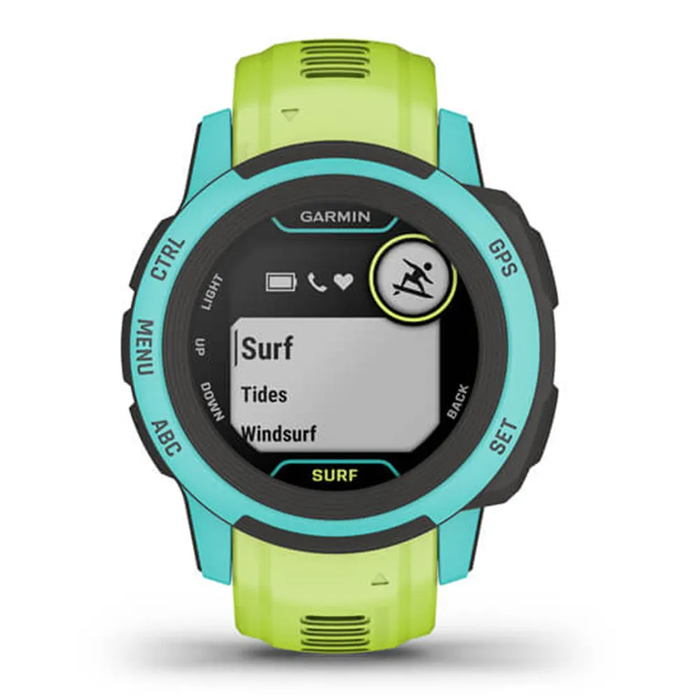 Garmin Instinct 2S - Surf Edition Unisex Waikiki Smaller-Sized Multi-GNSS Support Watch - 010-02563-12