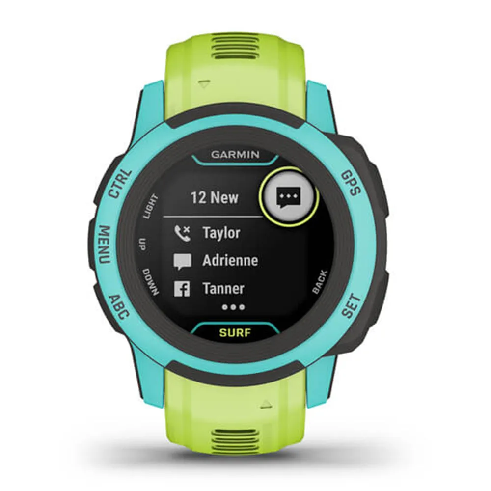 Garmin Instinct 2S - Surf Edition Unisex Waikiki Smaller-Sized Multi-GNSS Support Watch - 010-02563-12