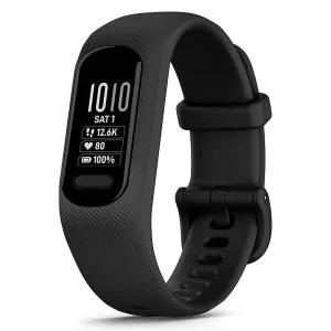 Garmin vivosmart 5 Black Long-Lasting Battery Simple Design Large Fitness Tracker - 010-02645-04