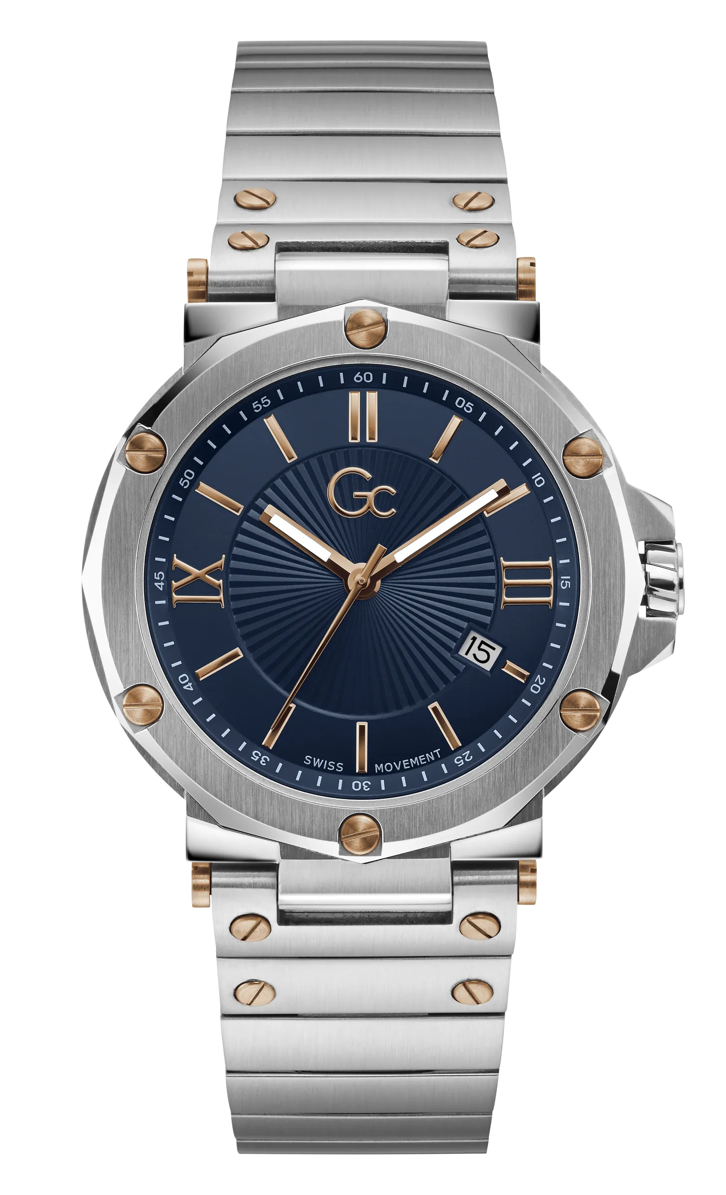 GC Blue Dial Gents Watch - Y61001G7MF