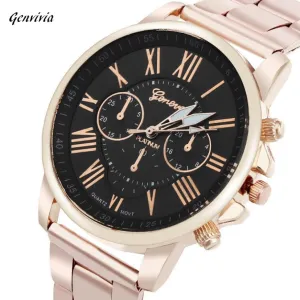 GENVIVIA  fashion designer brand watches for men