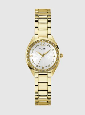 Gold Charlotte Chrystal Link Watch