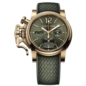 Graham Chronofighter Vintage Green Bronze Watch 2CVAK.G02A