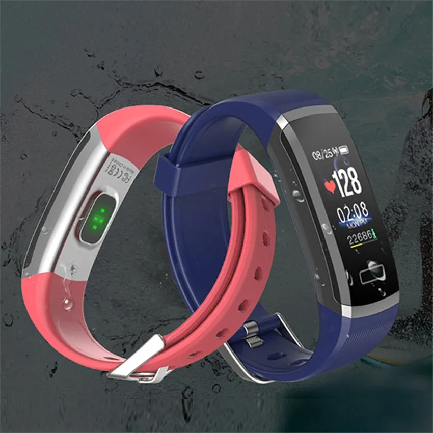 GT101 Unisex smart bracelet with Continuous Heart Rate Monitoring, Fitness Tracking and More