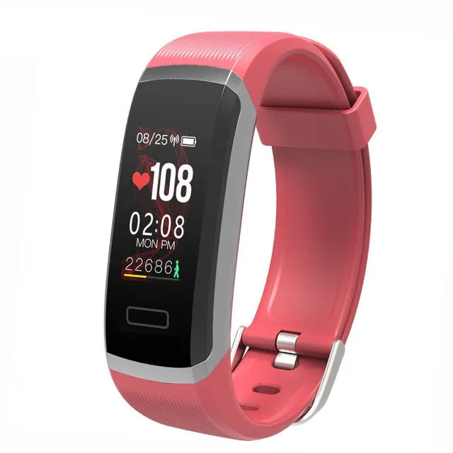 GT101 Unisex smart bracelet with Continuous Heart Rate Monitoring, Fitness Tracking and More