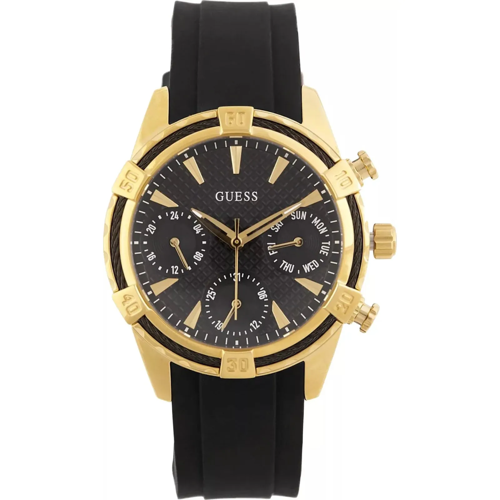 Guess Black Dial Women Analog Watch - U0562L4M