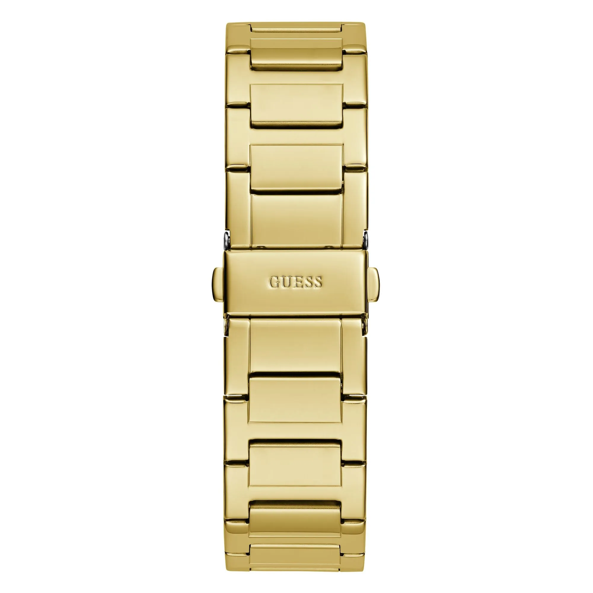 Guess Men 42 mm Size Champagne Dial Analog Watch - U1394G2M